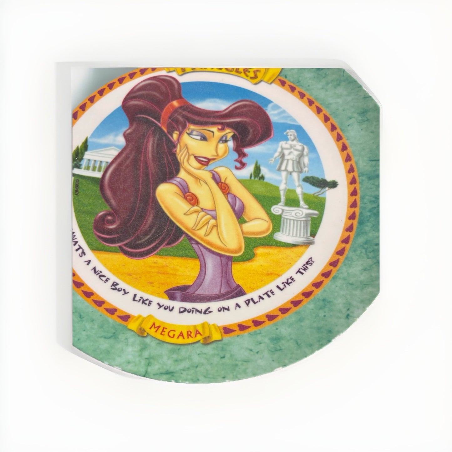 Vintage Disney 1997 Hercules Megara McDonald’s 9 1/2” Collectors Plate