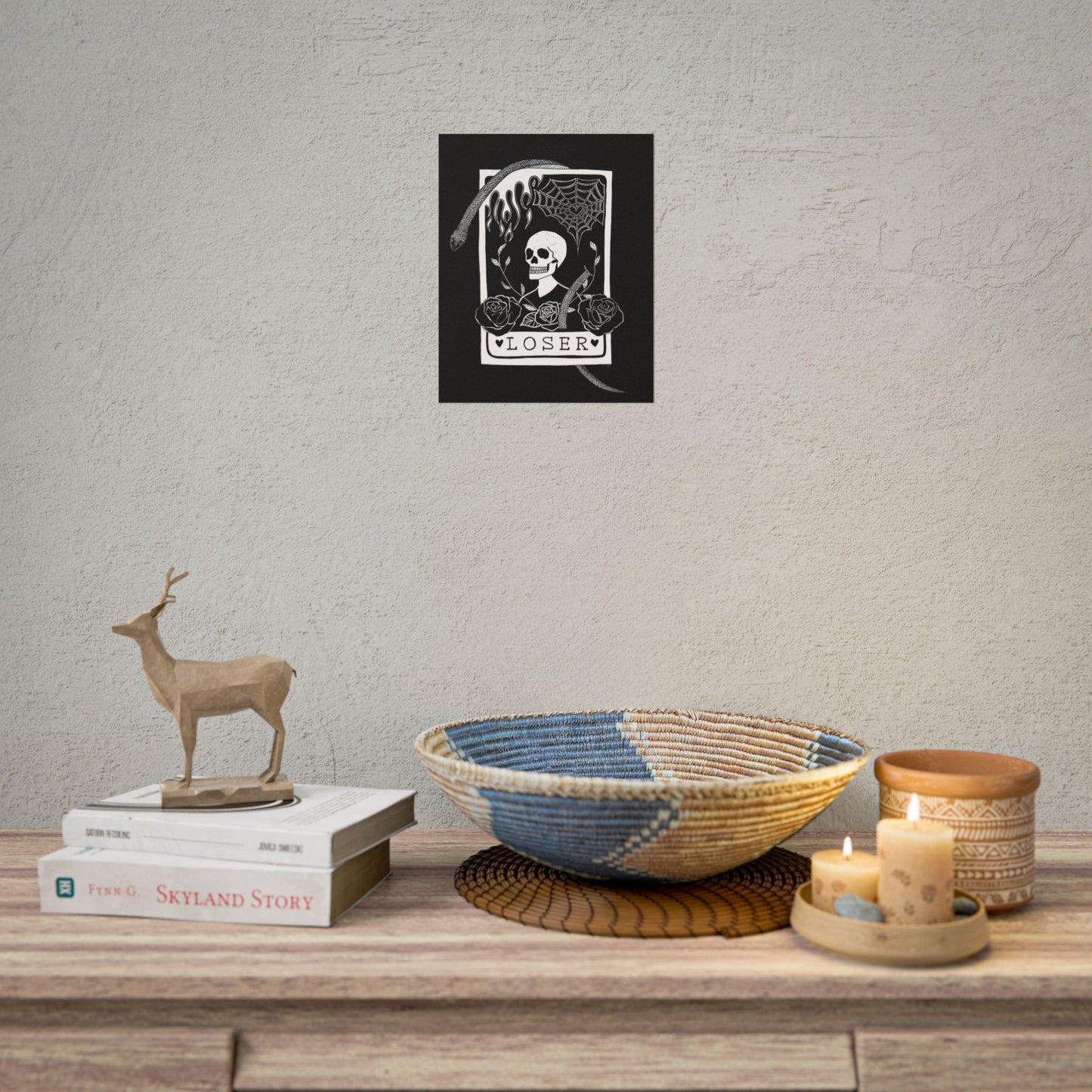 Loser Tarot Card Poster