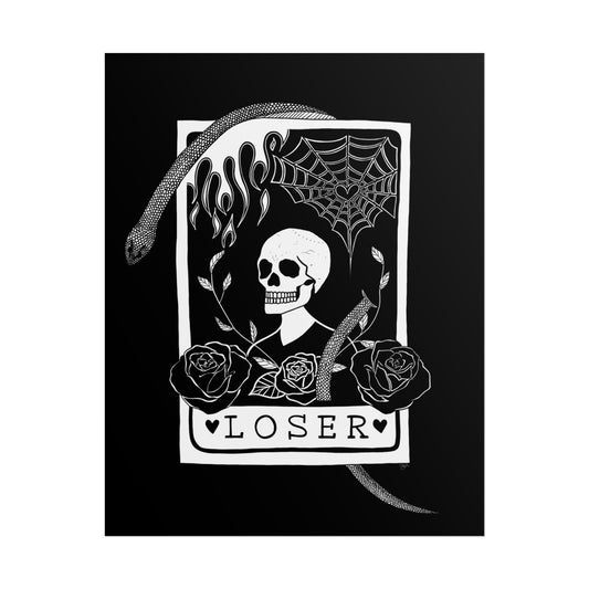 Loser Tarot Card Poster