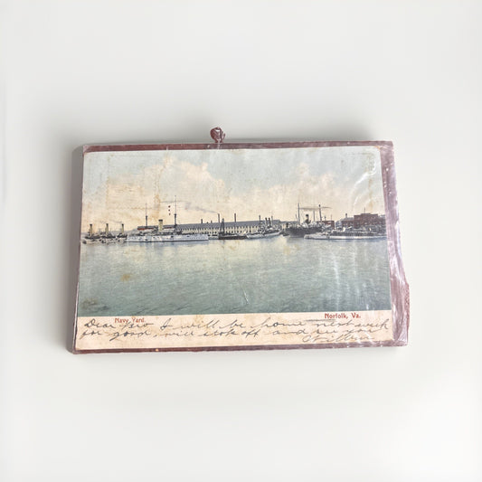 1906 Navy Yard Norfolk, Va Post Card