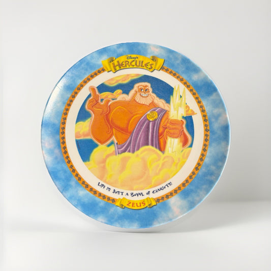 Vintage Disney 1997 Hercules Zeus McDonald’s 9 1/2” Collectors Plate