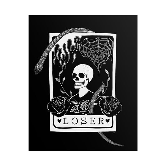Loser Tarot Card Poster