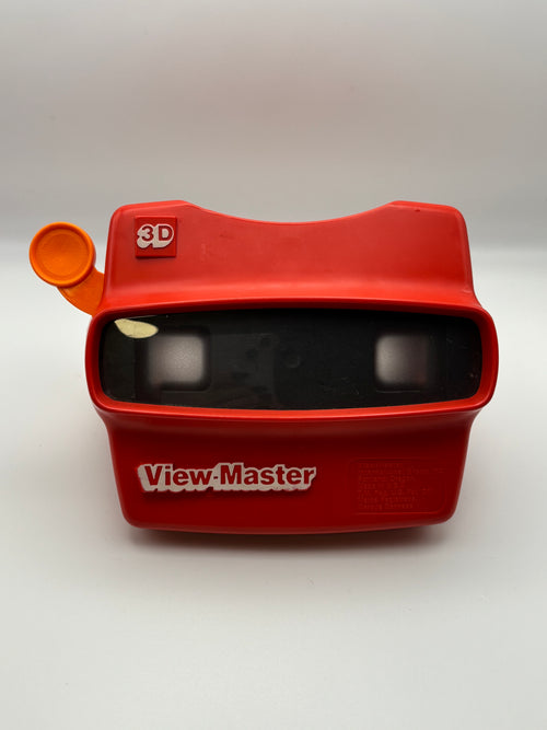 Red 3D View Master Toy With 3 Reels
